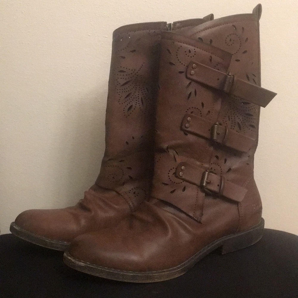 Blowfish Amimi Boots in Whiskey